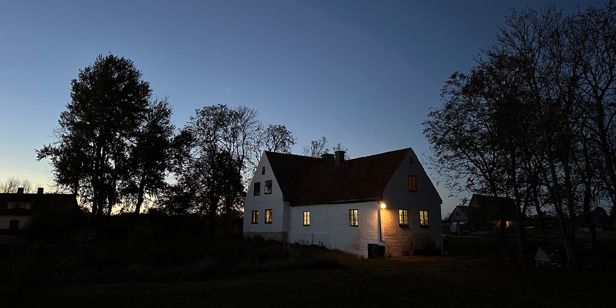 Film location at Fårö, Gotland